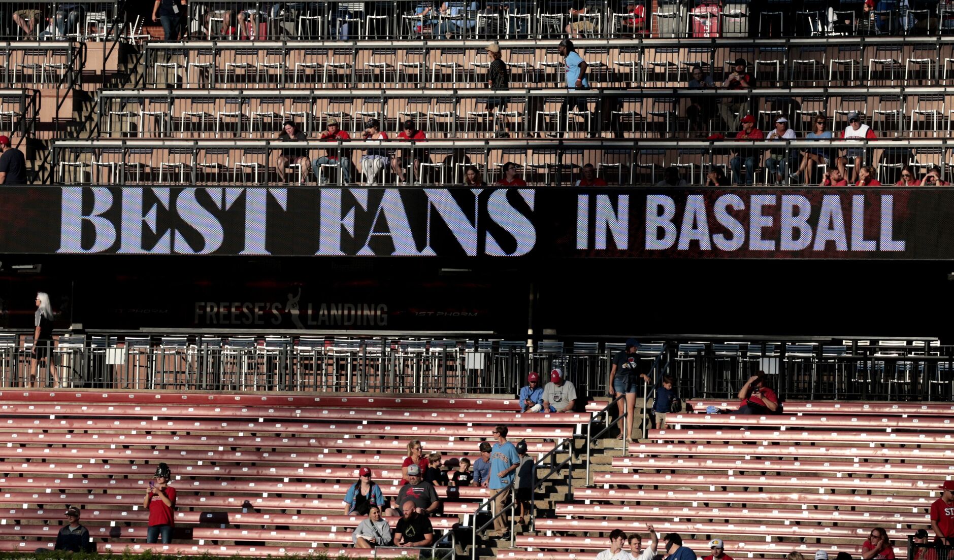 Best fans in baseball are not coming to the ballpark